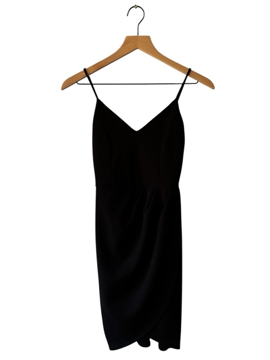 Lulus Dresses & Skirts - Lulu's Black Midi Spaghetti Strap Dress